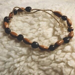 String wooden beaded bracelet